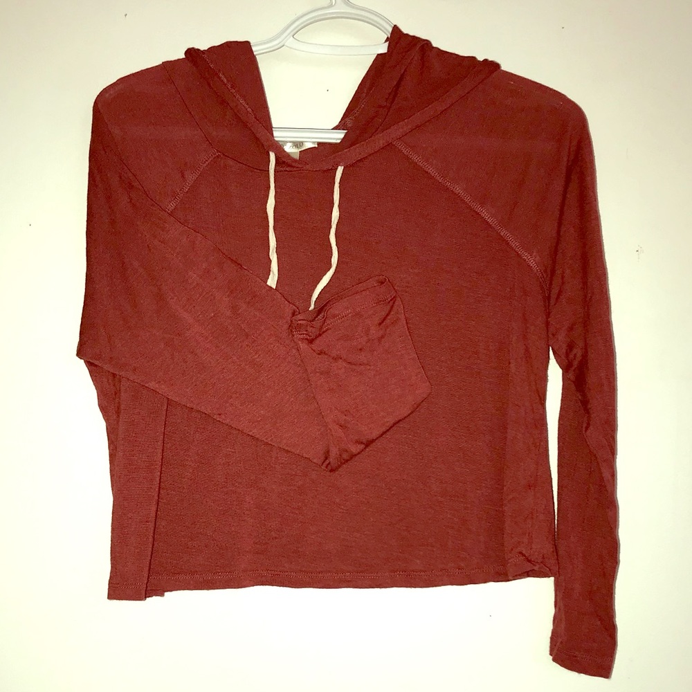Thin, Cropped Sweatshirt